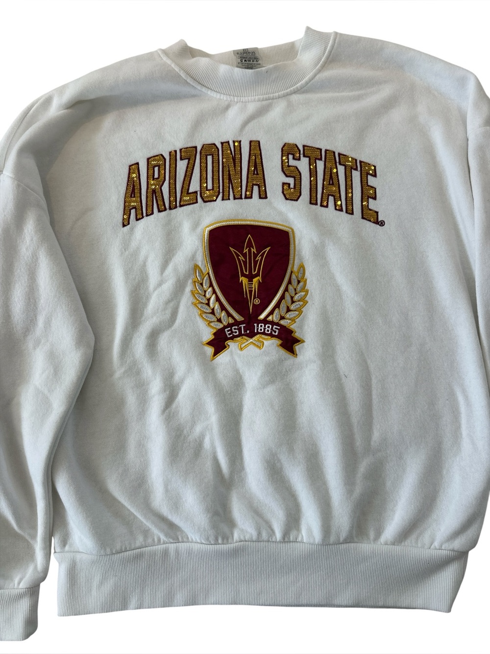 Gameday Couture Arizona State Oversized Graphic Fleece Sweatshirt - Picture 4 of 10
